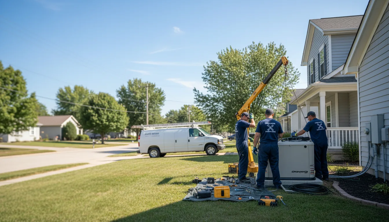 Generator Installation in White Hall, IL near me